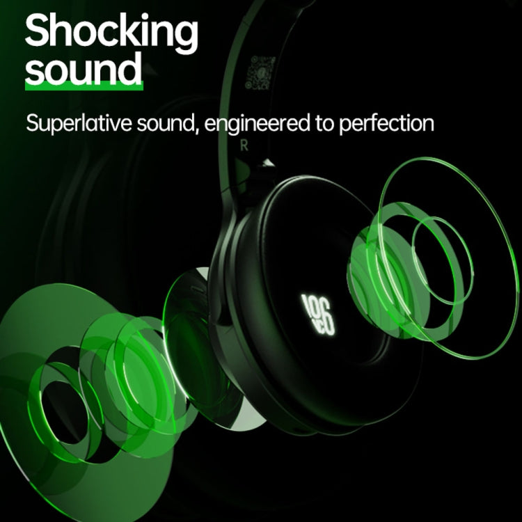 BT037 Sports Stereo Wireless Bluetooth ANC Noise Reduction Headphones