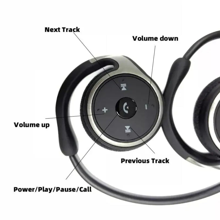 T&G A23 Binaural Hanging Neck Sports TWS Wireless Bluetooth Earphone