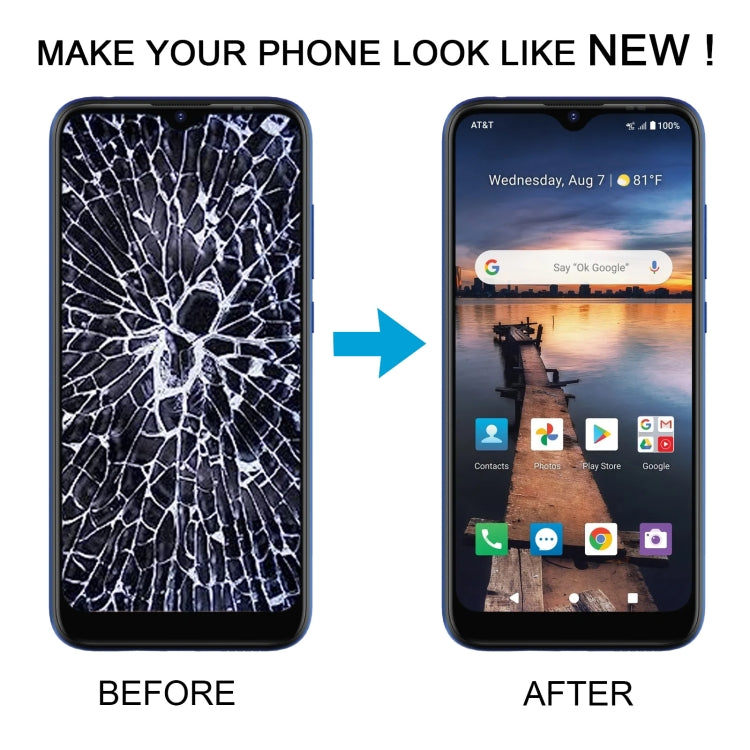 LCD Screen With Digitizer Full Assembly, For AT&T Maestro Plus V350U, For AT&T Fusion 5G