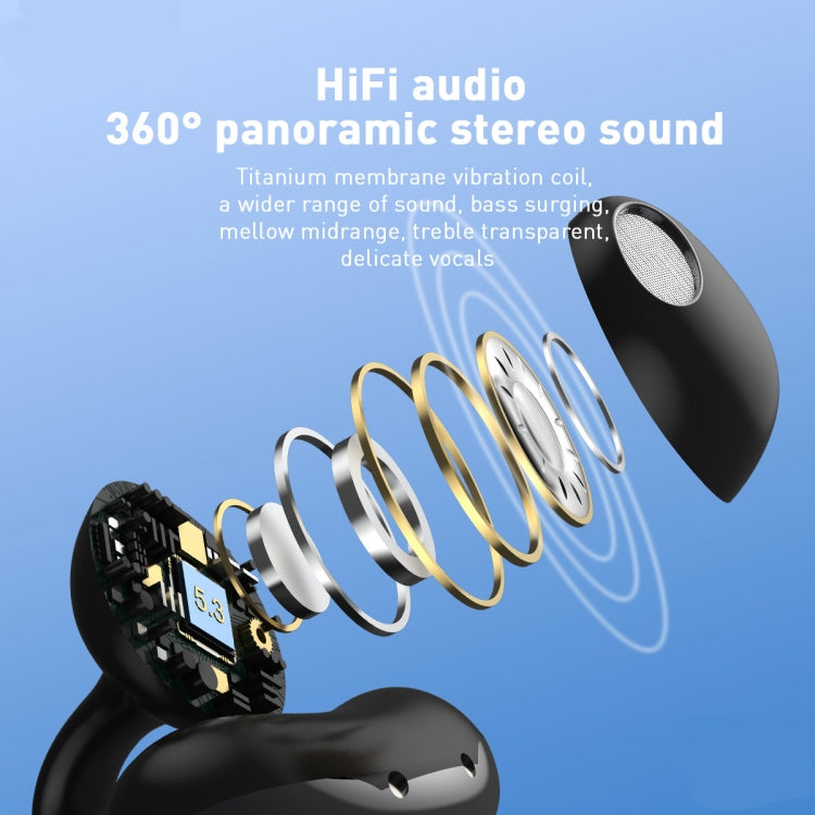 Hileo Hi82 TWS Wireless Bluetooth In-ear Sports Noise Reduction Earphone, Hi82