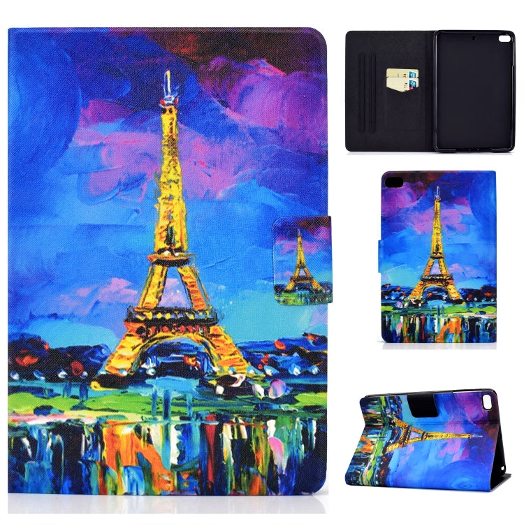 TPU Electric Pressed Horizontal Flip Leather Case with Holder & Card Slot & Sleep / Wake-up Function, For iPad 10.2 / 10.5 / iPad Air 10.5 2019, For iPad Air / Air 2  / iPad 9.7 2017 / 2018, For iPad Pro 11 2020 / 2018                                  ...