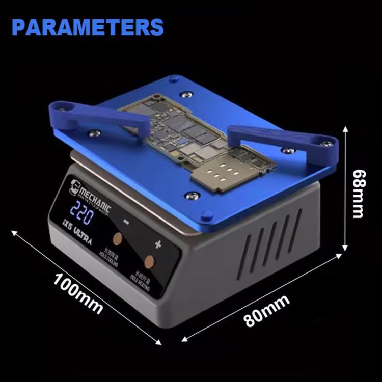 Mechanical IX5 Ultra Universal Preheating Platform for Motherboard Repair, US, EU