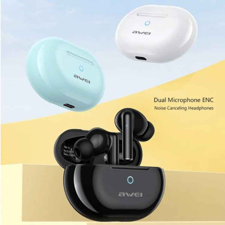 awei T61 Noise Reduction Dual Mic TWS Bluetooth Earbuds
