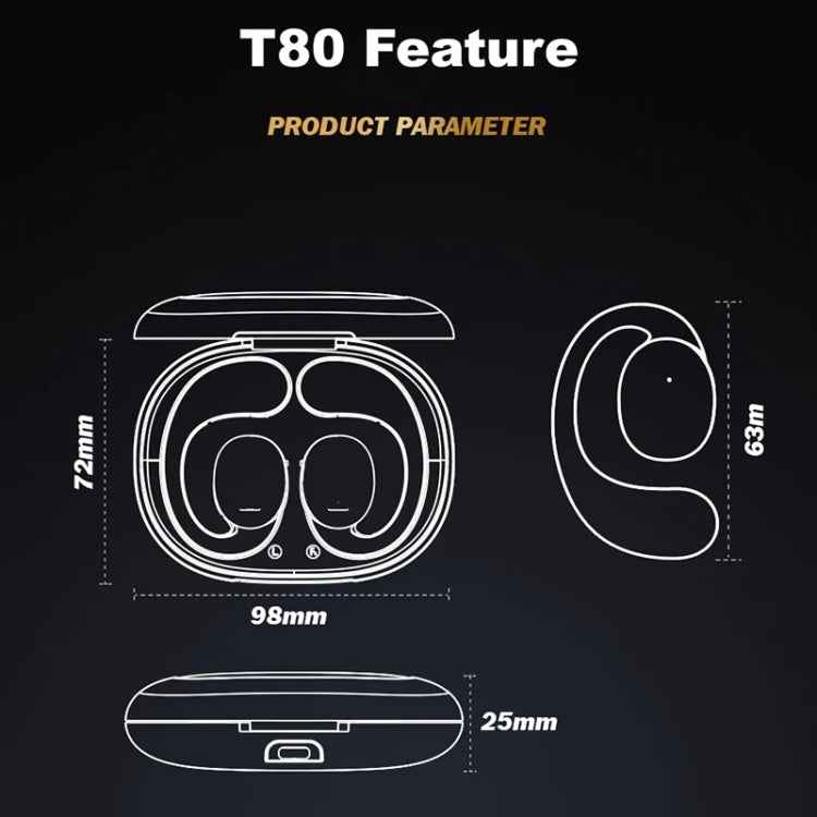 awei T80 Air Conduction Sport TWS Bluetooth Earbuds