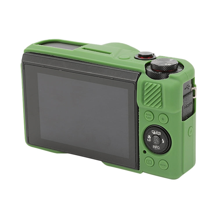 Soft Silicone Protective Case with Lens Cover, For Canon PowerShot G7 X Mark II / G7X2