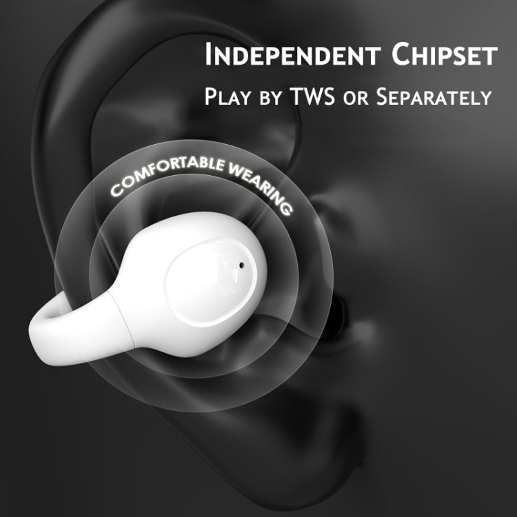 G91 Ear Clip Bone Conduction TWS Noise Reduction Bluetooth Earphone