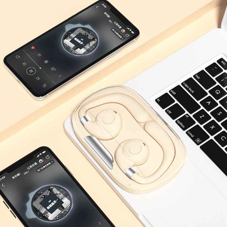 HF02 Ear Clip Bone Conduction TWS Noise Reduction Bluetooth Earphone