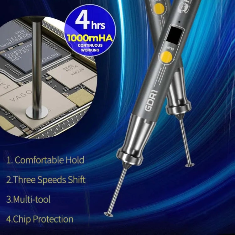 Mechanic GDR1 Charging Wireless Small Handheld Chip Polishing Grinding Pen, GDR1