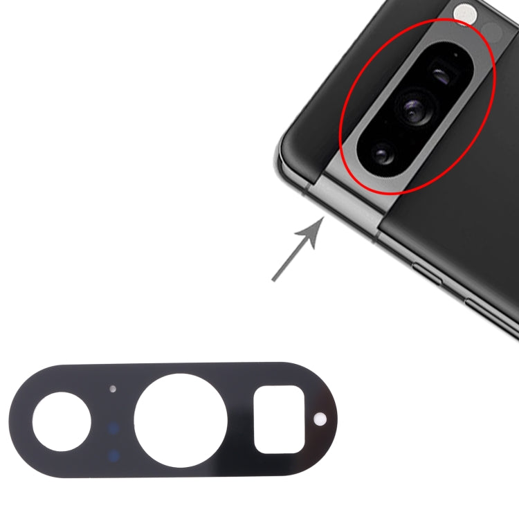 Original Back Camera Lens, For Google Pixel 8 Pro, For Google Pixel 8
