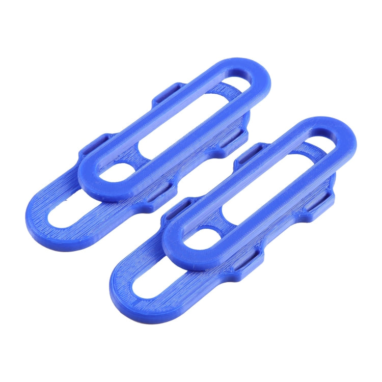 1 Pair BOBOVR M2 Headwear VR Connector Adapter for Meta Quest 3, Headwear Connector (Blue), Headwear Connector (Red)