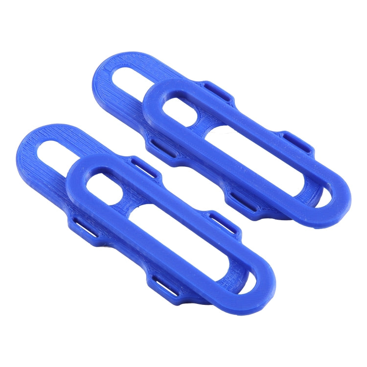 1 Pair BOBOVR M2 Headwear VR Connector Adapter for Meta Quest 3, Headwear Connector (Blue), Headwear Connector (Red)