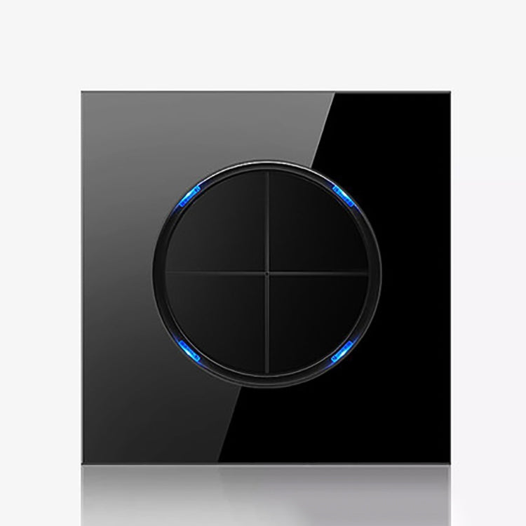 86mm Round LED Tempered Glass Switch Panel, Black Round Glass, One Open Dual Control, Two Billing Control, Two Open Dual Control, Three Billing Control, Three Open Dual Control, Four Billing Control, Four Open Dual Control, One Open Multiple Control   ...