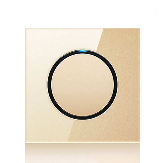 86mm Round LED Tempered Glass Switch Panel, Gold Round Glass, One Open Dual Control, Two Billing Control, Two Open Dual Control, Three Billing Control, Three Open Dual Control, Four Billing Control, Four Open Dual Control, One Open Multiple Control    ...
