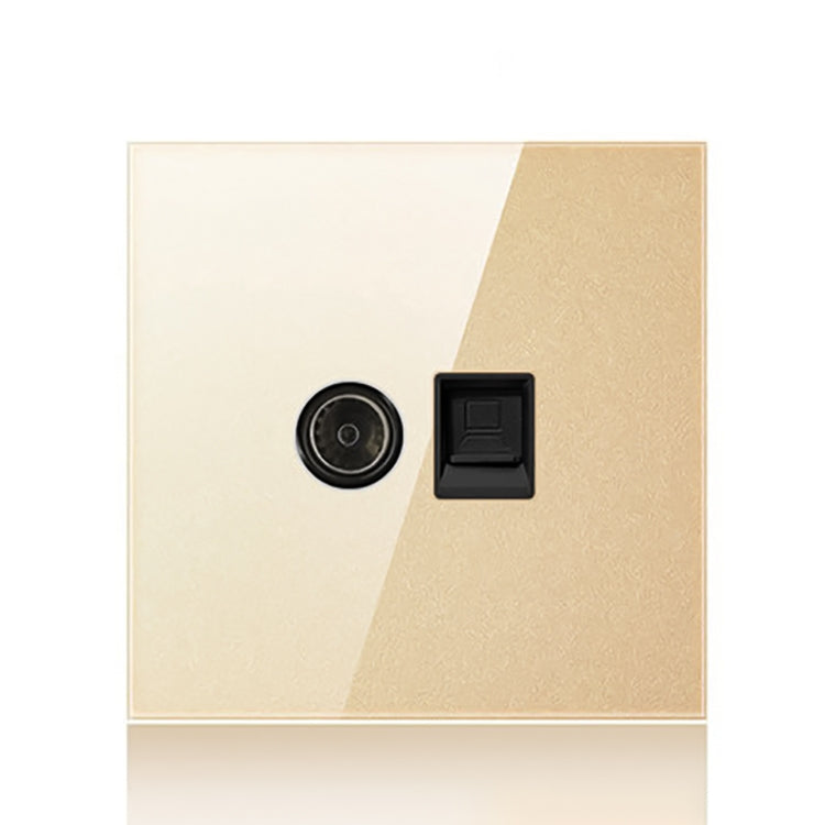 86mm Round LED Tempered Glass Switch Panel, Gold Round Glass, One Open Dual Control, Two Billing Control, Two Open Dual Control, Three Billing Control, Three Open Dual Control, Four Billing Control, Four Open Dual Control, One Open Multiple Control    ...
