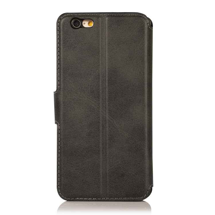 Calf Texture Magnetic Buckle Horizontal Flip Leather Case with Holder & Card Slots & Wallet & Photo Frame, For iPhone 6 / 6s, For iPhone 7 / 8, For iPhone 7 Plus / 8 Plus, For iPhone X / XS, For iPhone XR, For iPhone XS Max, For iPhone 12 mini         ...