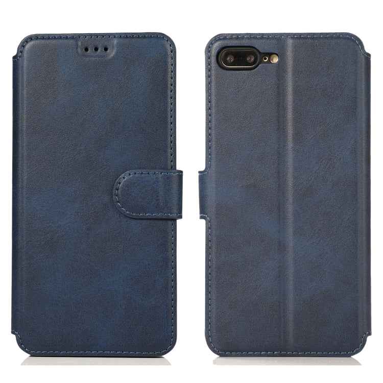 Calf Texture Magnetic Buckle Horizontal Flip Leather Case with Holder & Card Slots & Wallet & Photo Frame, For iPhone 6 / 6s, For iPhone 7 / 8, For iPhone 7 Plus / 8 Plus, For iPhone X / XS, For iPhone XR, For iPhone XS Max, For iPhone 12 mini         ...