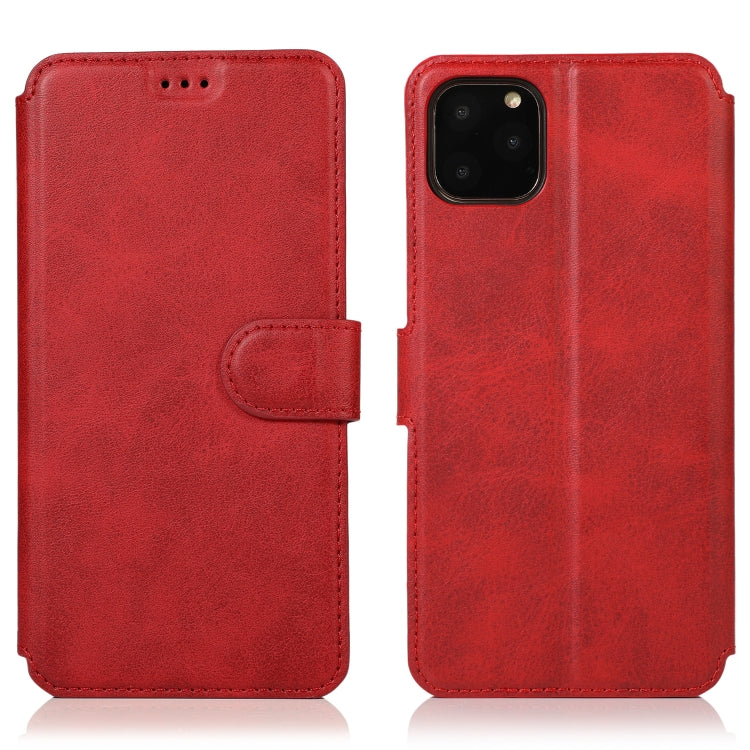 Calf Texture Magnetic Buckle Horizontal Flip Leather Case with Holder & Card Slots & Wallet & Photo Frame, For iPhone 6 / 6s, For iPhone 7 / 8, For iPhone 7 Plus / 8 Plus, For iPhone X / XS, For iPhone XR, For iPhone XS Max, For iPhone 12 mini         ...