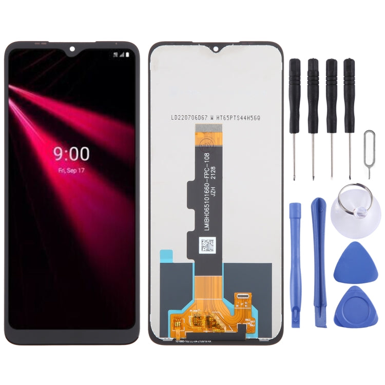 LCD Screen with Digitizer Full Assembly, For T-Mobile REVVL 6X Pro 5G, For T-Mobile REVVL 6X 5G, For T-Mobile REVVL V 4G