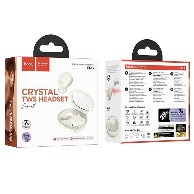 hoco EQ3 True Wireless Bluetooth Earphone
