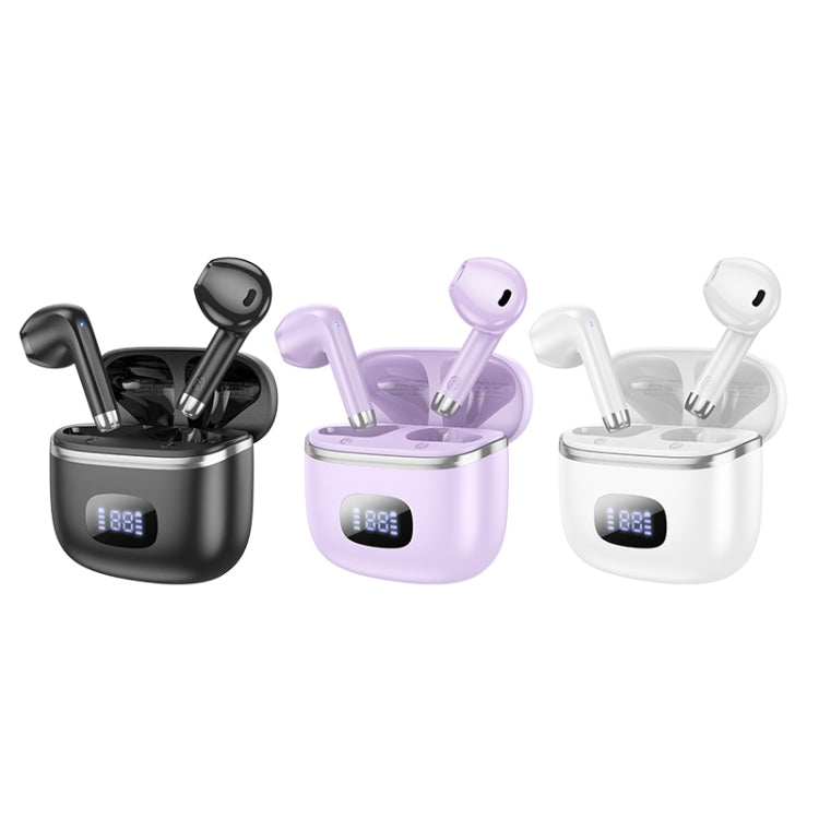 hoco EQ1 Music Guide True Wireless Bluetooth 5.3 Headset with LED Display, EQ1