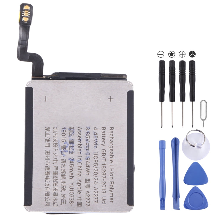 Li-ion Battery, For Apple Watch SE 40mm A2277 2020 245mAh, For Apple Watch SE 44mm A2181 2020 296mAh