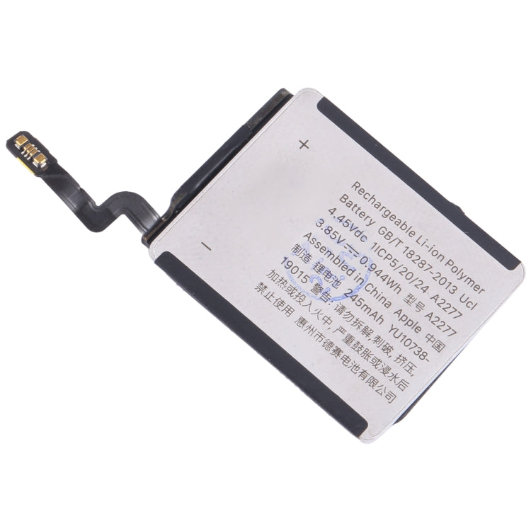 Li-ion Battery, For Apple Watch SE 40mm A2277 2020 245mAh, For Apple Watch SE 44mm A2181 2020 296mAh