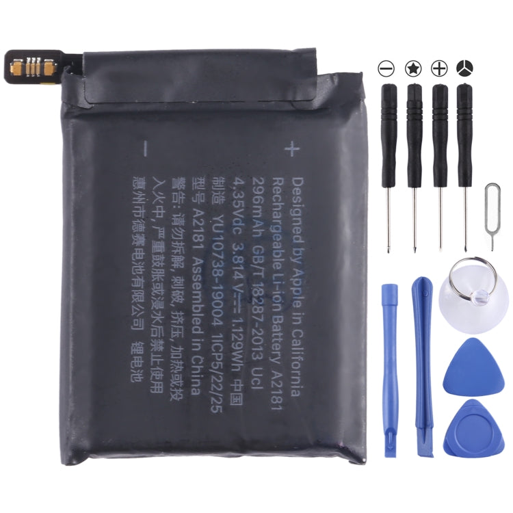 Li-ion Battery, For Apple Watch SE 40mm A2277 2020 245mAh, For Apple Watch SE 44mm A2181 2020 296mAh