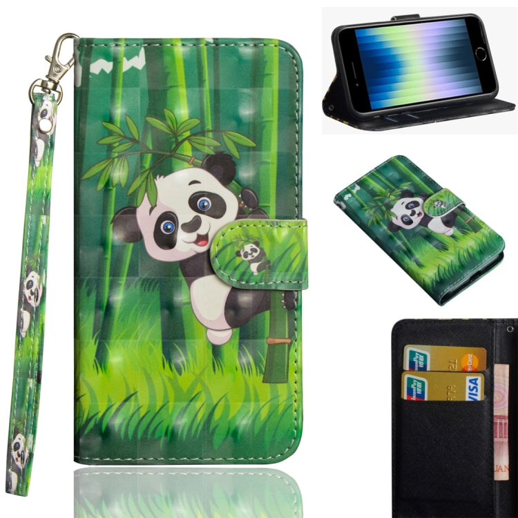 3D Painting Pattern Horizontal Flip TPU + PU Leather Case with Holder & Card Slots & Wallet & Lanyard, For iPhone 11 Pro Max, For iPhone 11 Pro, For iPhone 11, For iPhone SE 2022 / SE 2020 / 8 / 7