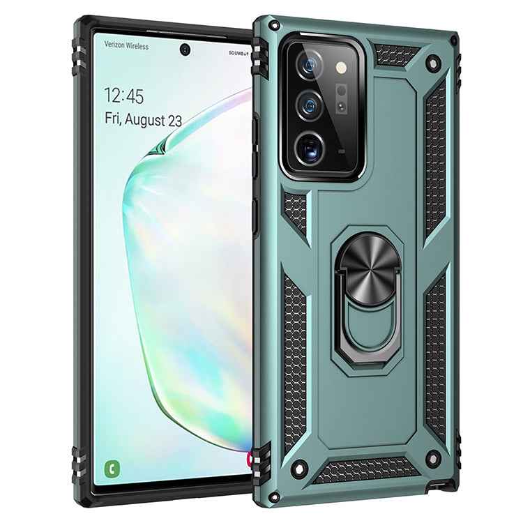 Shockproof TPU + PC Protective Case with 360 Degree Rotating Holder, For iPhone 12 Pro Max, For iPhone 12 / 12 Pro, For iPhone 12 mini, For Xiaomi Redmi 9, For Huawei Y7p / P40 Lite E, For Samsung Galaxy Note20, For Samsung Galaxy Note20 Ultra