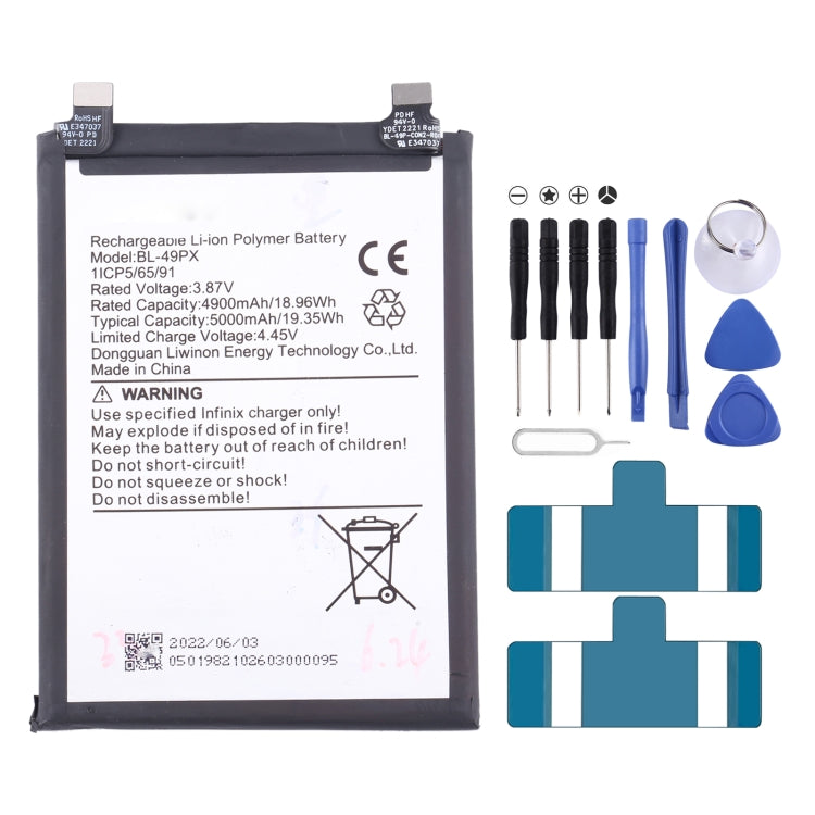 Battery Replacement, For Infinix Note 30 Pro, For Infinix Hot 12 / Hot 20S, For Infinix Zeno X / X6811 / X6810, For Infinix Note 7 / Note 10 / Hot 11S, For Infinix Smart 6 / X6511 / X6511B, For Infinix Hot 9 Play / Hot 10 Play��������������������������...