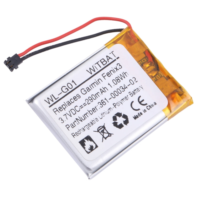 Battery Replacement, For Garmin Fenix 3 / F3 HR Sports Watch