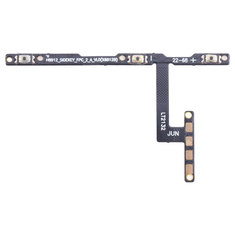OEM Power Button & Volume Button Flex Cable, For Infinix Smart 9 HD X6532C, For Infinix Hot 50 Pro 4G X6881, For Infinix Note 40S X6850B, For Infinix Hot 50i X6531, For Infinix Smart 9 X6532, For Infinix Hot 50 Pro+ 4G X6880, For Infinix Hot 50 5G X672...