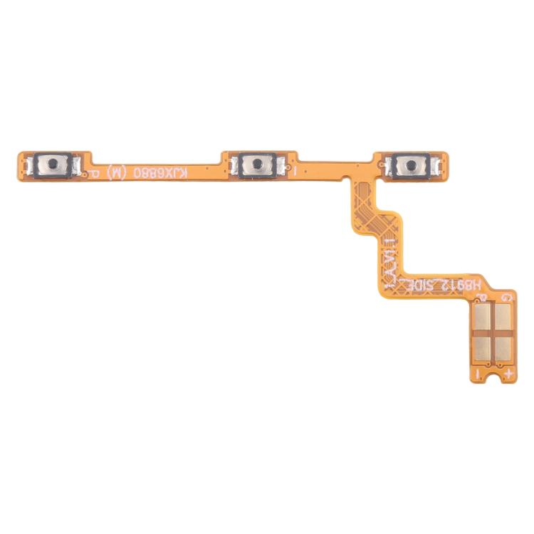 OEM Power Button & Volume Button Flex Cable, For Infinix Smart 9 HD X6532C, For Infinix Hot 50 Pro 4G X6881, For Infinix Note 40S X6850B, For Infinix Hot 50i X6531, For Infinix Smart 9 X6532, For Infinix Hot 50 Pro+ 4G X6880, For Infinix Hot 50 5G X672...
