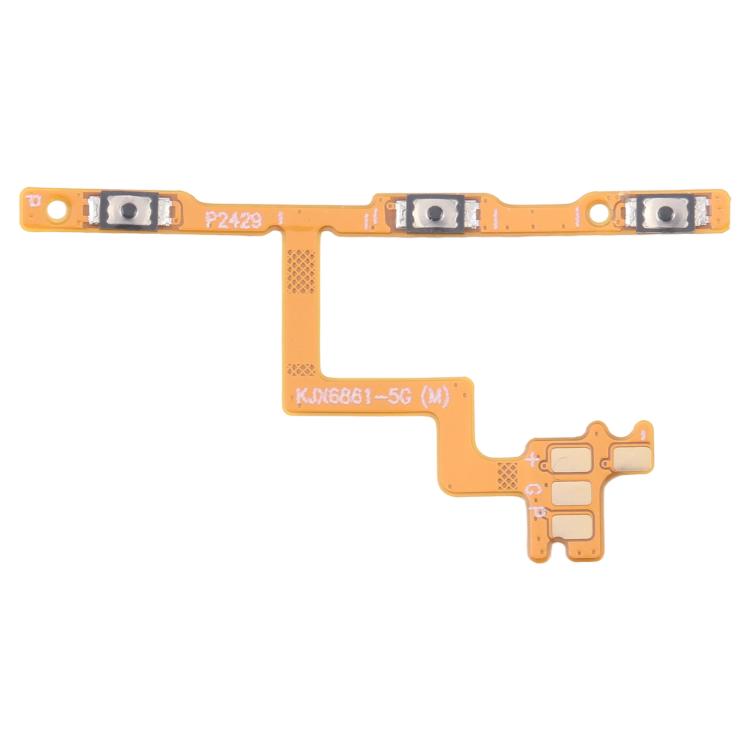 OEM Power Button & Volume Button Flex Cable, For Infinix Smart 9 HD X6532C, For Infinix Hot 50 Pro 4G X6881, For Infinix Note 40S X6850B, For Infinix Hot 50i X6531, For Infinix Smart 9 X6532, For Infinix Hot 50 Pro+ 4G X6880, For Infinix Hot 50 5G X672...
