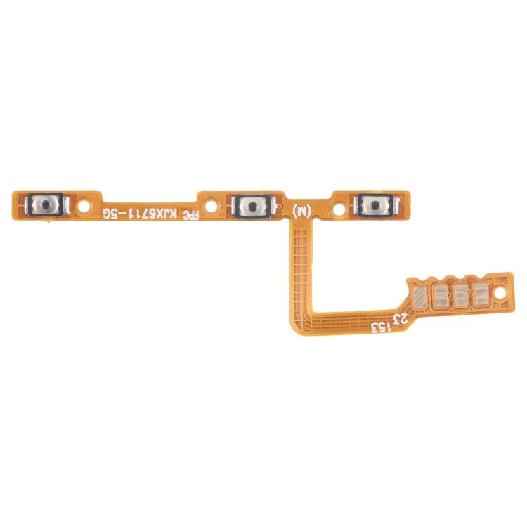 OEM Power Button & Volume Button Flex Cable, For Infinix Smart 9 HD X6532C, For Infinix Hot 50 Pro 4G X6881, For Infinix Note 40S X6850B, For Infinix Hot 50i X6531, For Infinix Smart 9 X6532, For Infinix Hot 50 Pro+ 4G X6880, For Infinix Hot 50 5G X672...