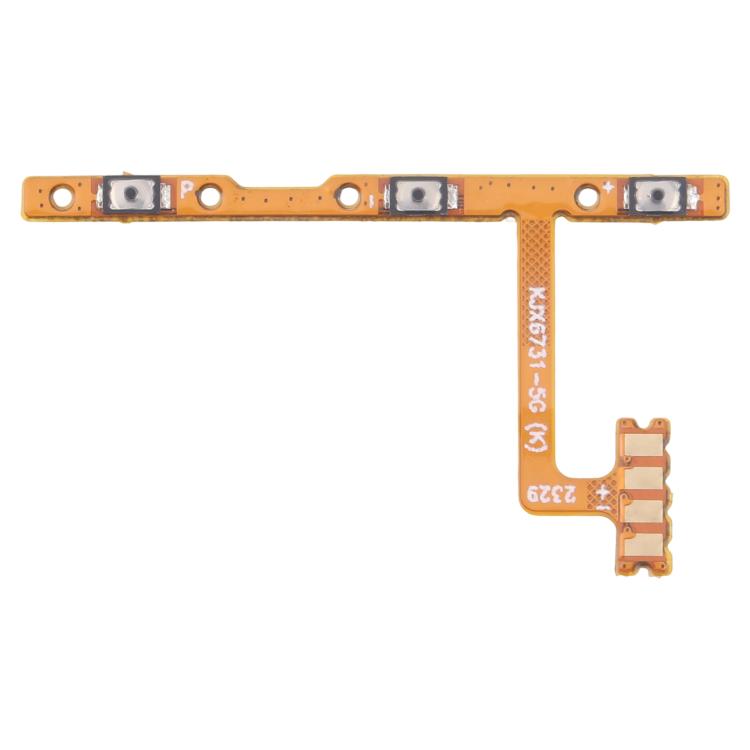 OEM Power Button & Volume Button Flex Cable, For Infinix Smart 9 HD X6532C, For Infinix Hot 50 Pro 4G X6881, For Infinix Note 40S X6850B, For Infinix Hot 50i X6531, For Infinix Smart 9 X6532, For Infinix Hot 50 Pro+ 4G X6880, For Infinix Hot 50 5G X672...