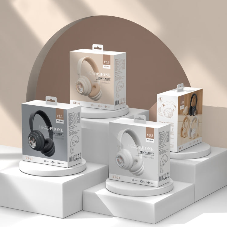 KE-31 Over-Ear RGB Light Bluetooth Headset