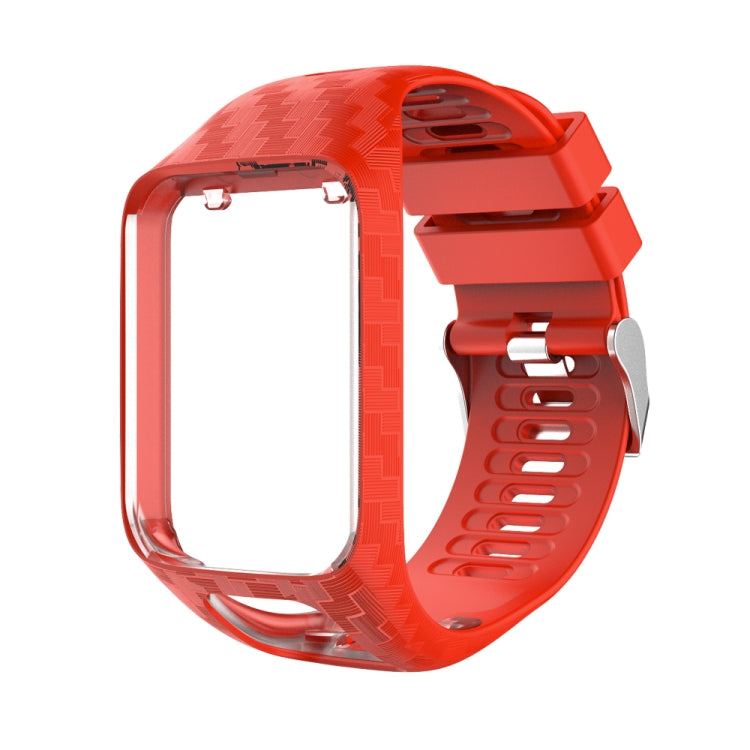For Tomtom 2 / 3 Radium Carving Texture Replacement Strap Watchband