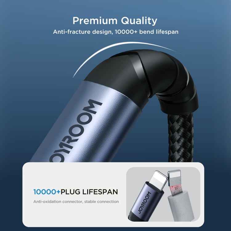 JOYROOM SY-L01 Transsion Series 2 in 1 8 Pin to 3.5mm+8 Pin Audio Adapter