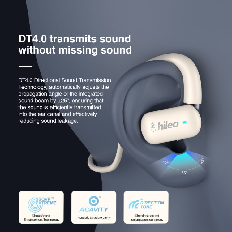 Hileo Hi77 TWS Waterproof Noise Reduction Sports Bluetooth Earphone