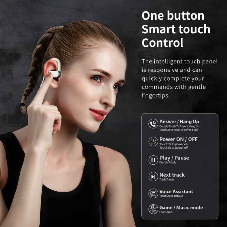 Hileo Hi77 TWS Waterproof Noise Reduction Sports Bluetooth Earphone