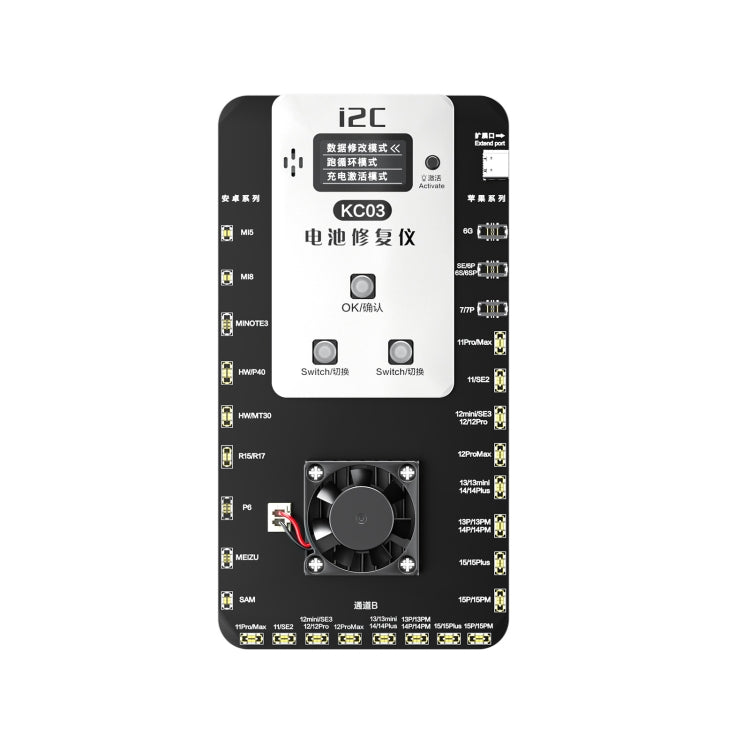 i2C KC03 Multi-function Battery Activation Detection Repair Device for iPhone 6-15 Pro Max / Android, KC03