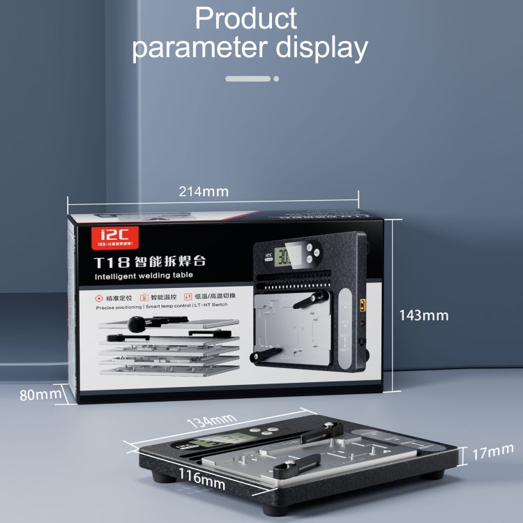 i2C T18 LCD Display PCB Motherboard Layered Desoldering Station For iPhone X-15 Pro Max with Glue Removal Module, For iPhone X-15 Pro Max Module+Glue Removal Module