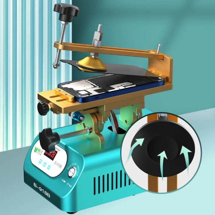 BEST B-918B 7 inch Multi-function Mobile Phone Screen Rotary Separator, US Plug, EU Plug