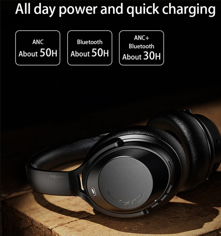 A06 Wireless ANC Noise Canceling Headset Over Ear Bluetooth Headphone