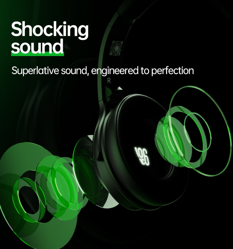 A06 Wireless ANC Noise Canceling Headset Over Ear Bluetooth Headphone