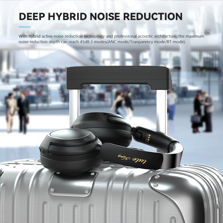 Eking ANC Noise Canceling Wireless Gaming Low Latency Headband Wireless Bluetooth Headphones