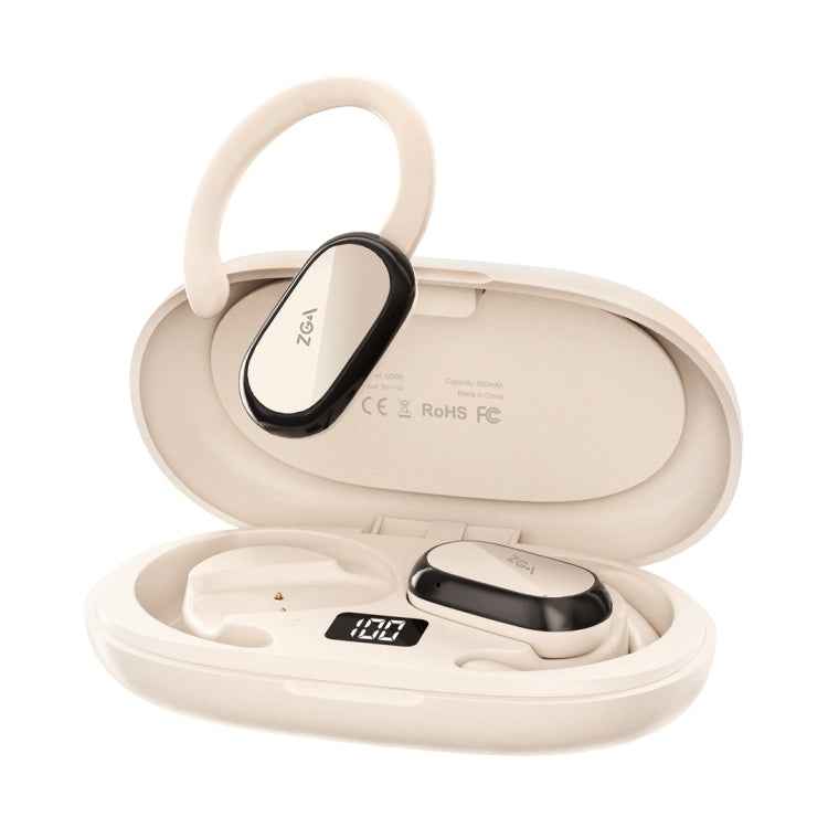 ZGA GS08 LED Digital Display Open Wireless Bluetooth Earphone