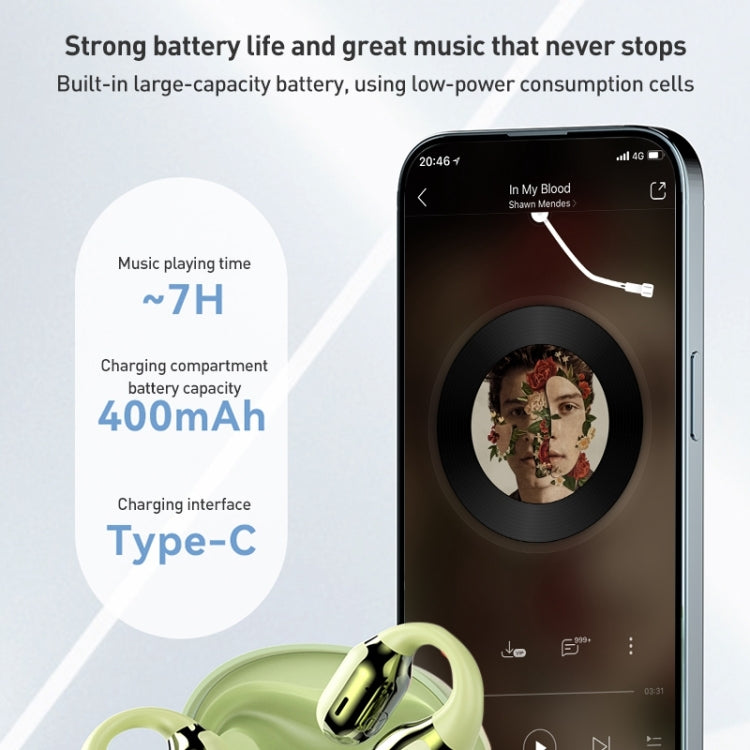 ZGA Symphony GS09S Air Conduction TWS Bluetooth Earphone
