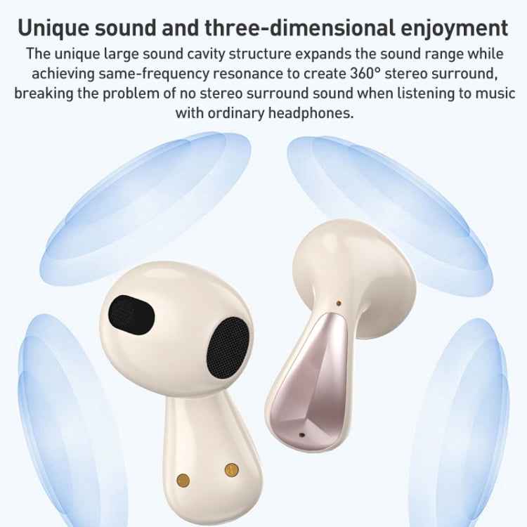 ZGA GS11 Amber True Wireless Bluetooth Earphone